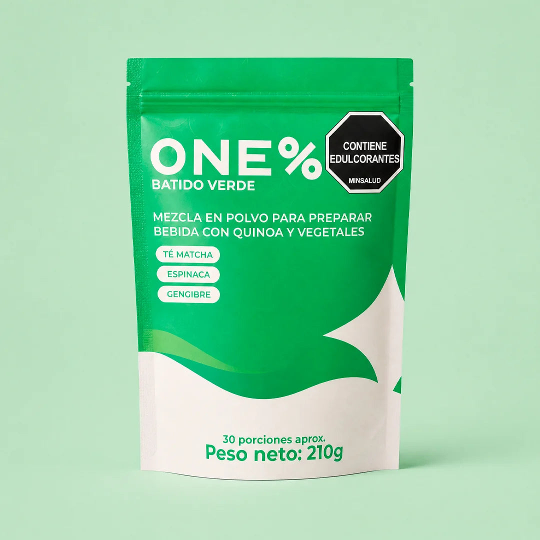 Batido Verde ONE%