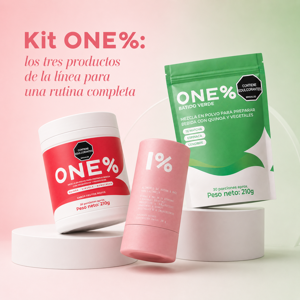 Kit ONE% — Los 3 productos