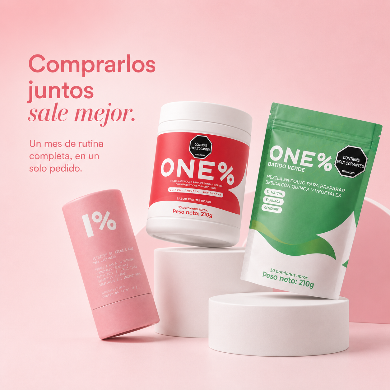 Kit ONE% — Los 3 productos